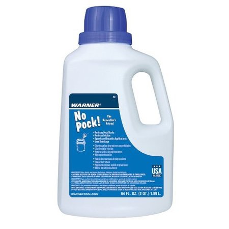 WARNER No Pock Pro Drywall Compound Additive, White, Bottle, 64 oz 96